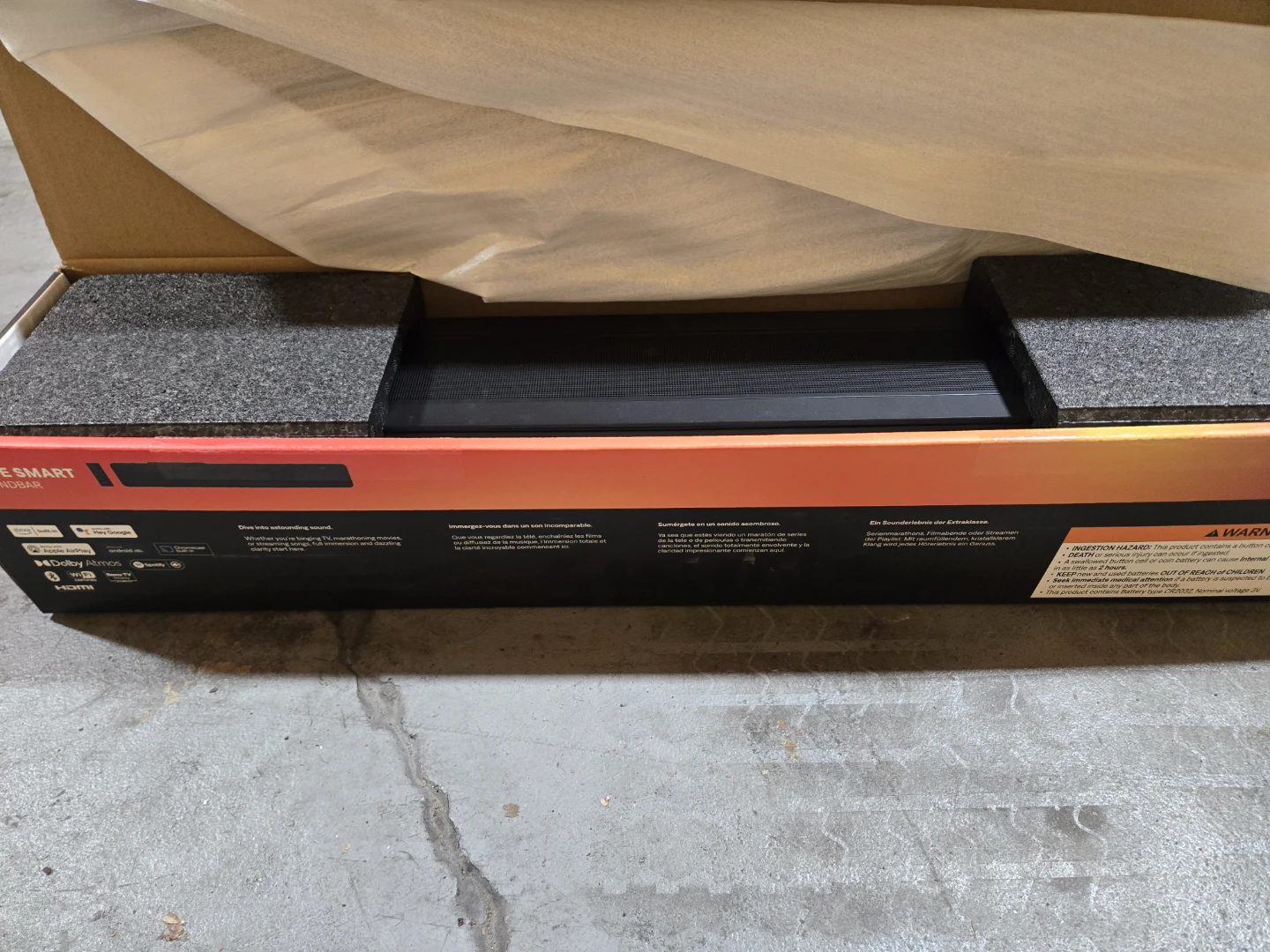 Bose 892079-1100 Smart Soundbar - Black