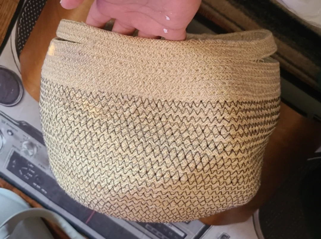 ⚽Woven Storage Basket - photo 4
