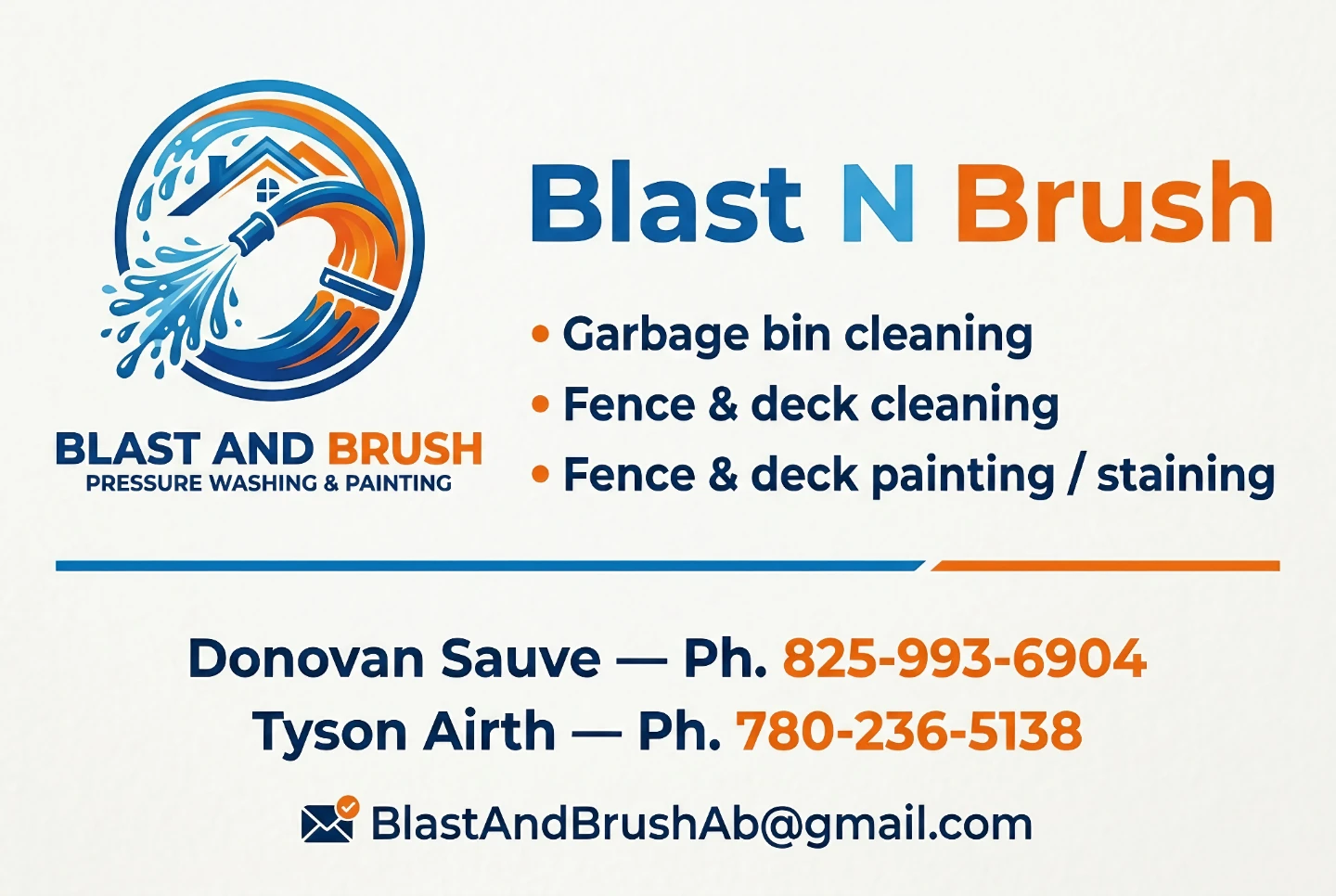 Blast N Brush Pressure Washing & Painting Services