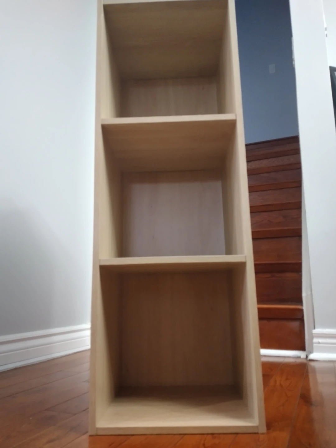 Bamboo 3-Shelf Bookcase - photo 2