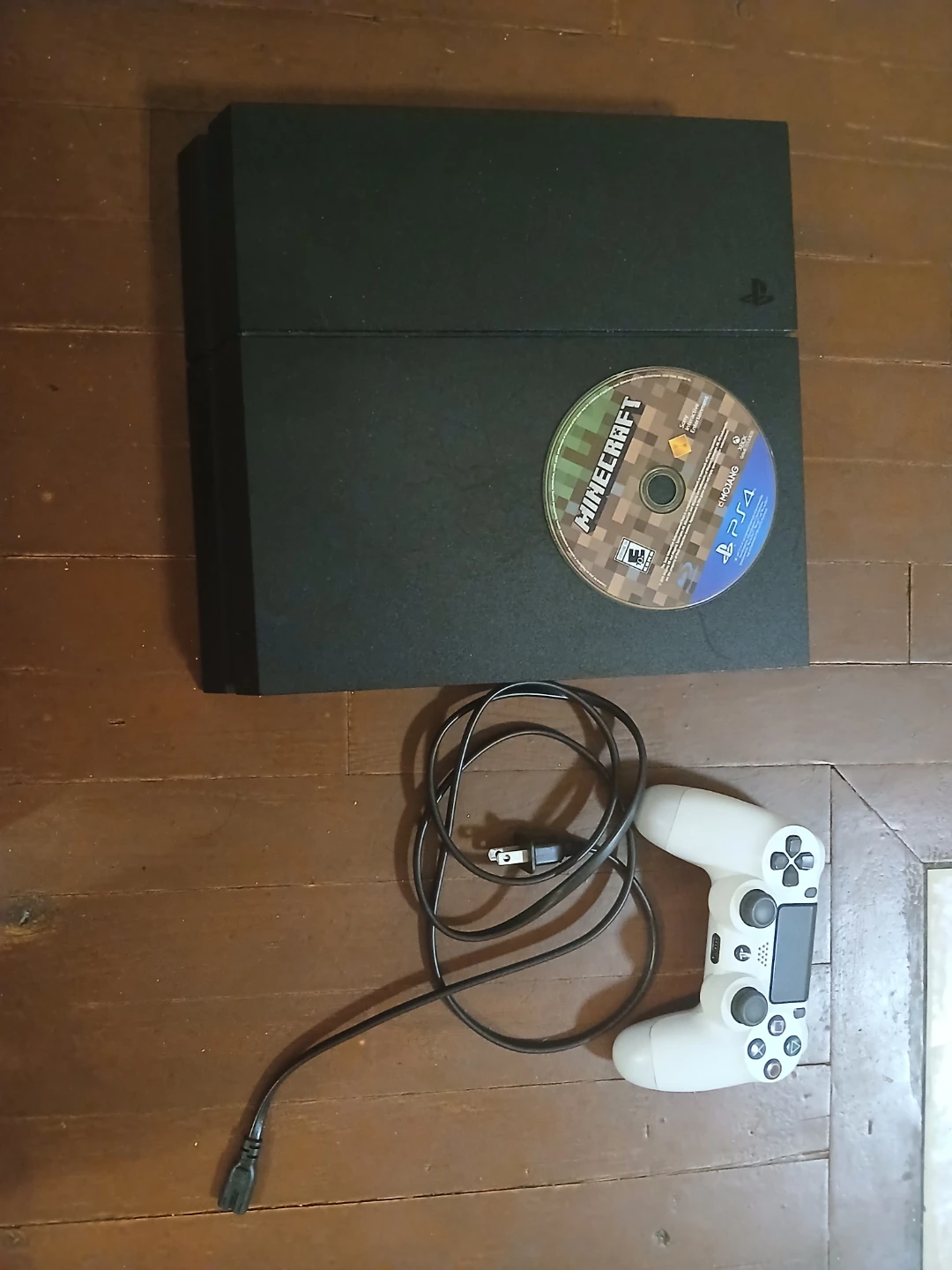 Sony PlayStation 4 (PS4) Original Console with Minecraft Game