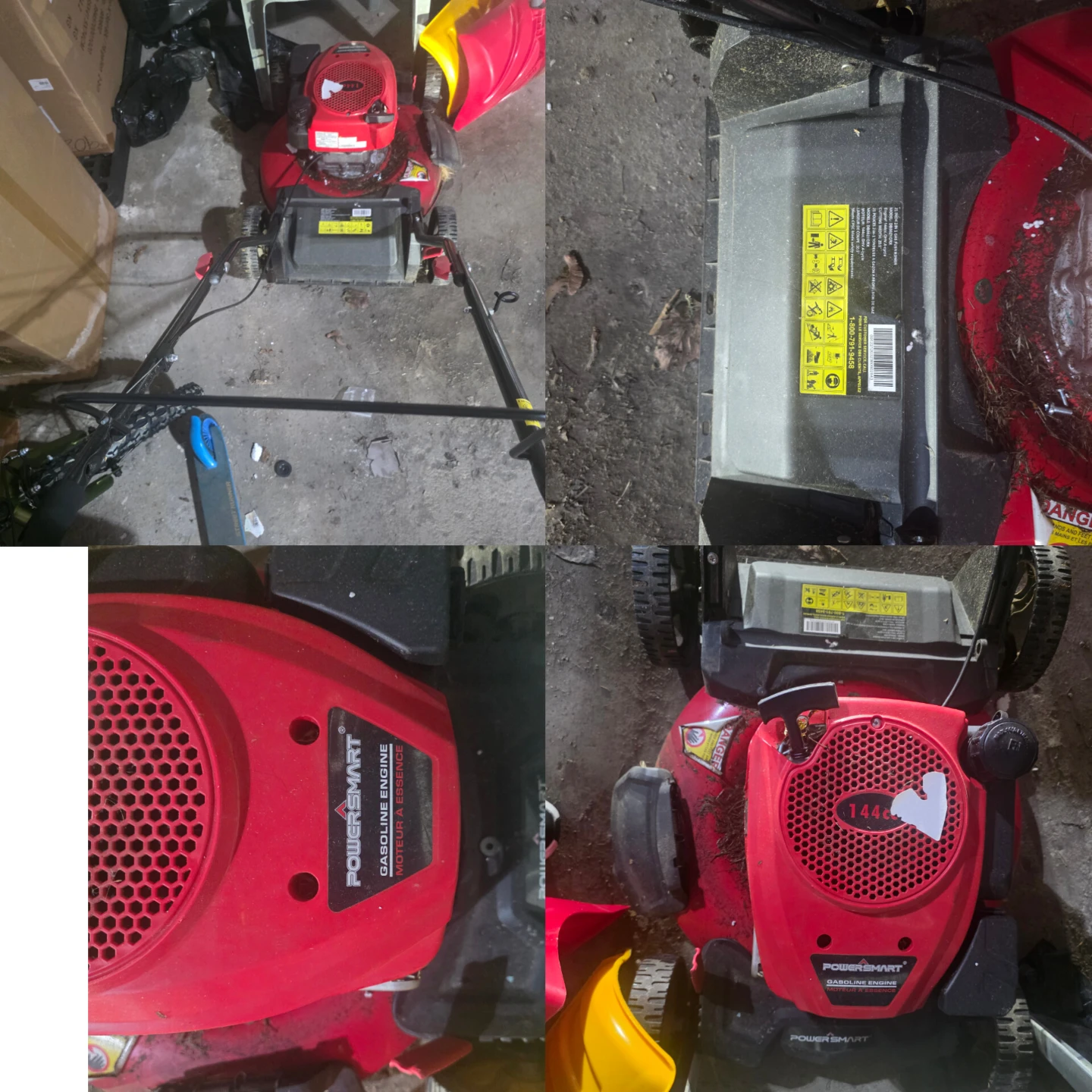 PowerSmart 21" Gasoline Engine Lawnmower