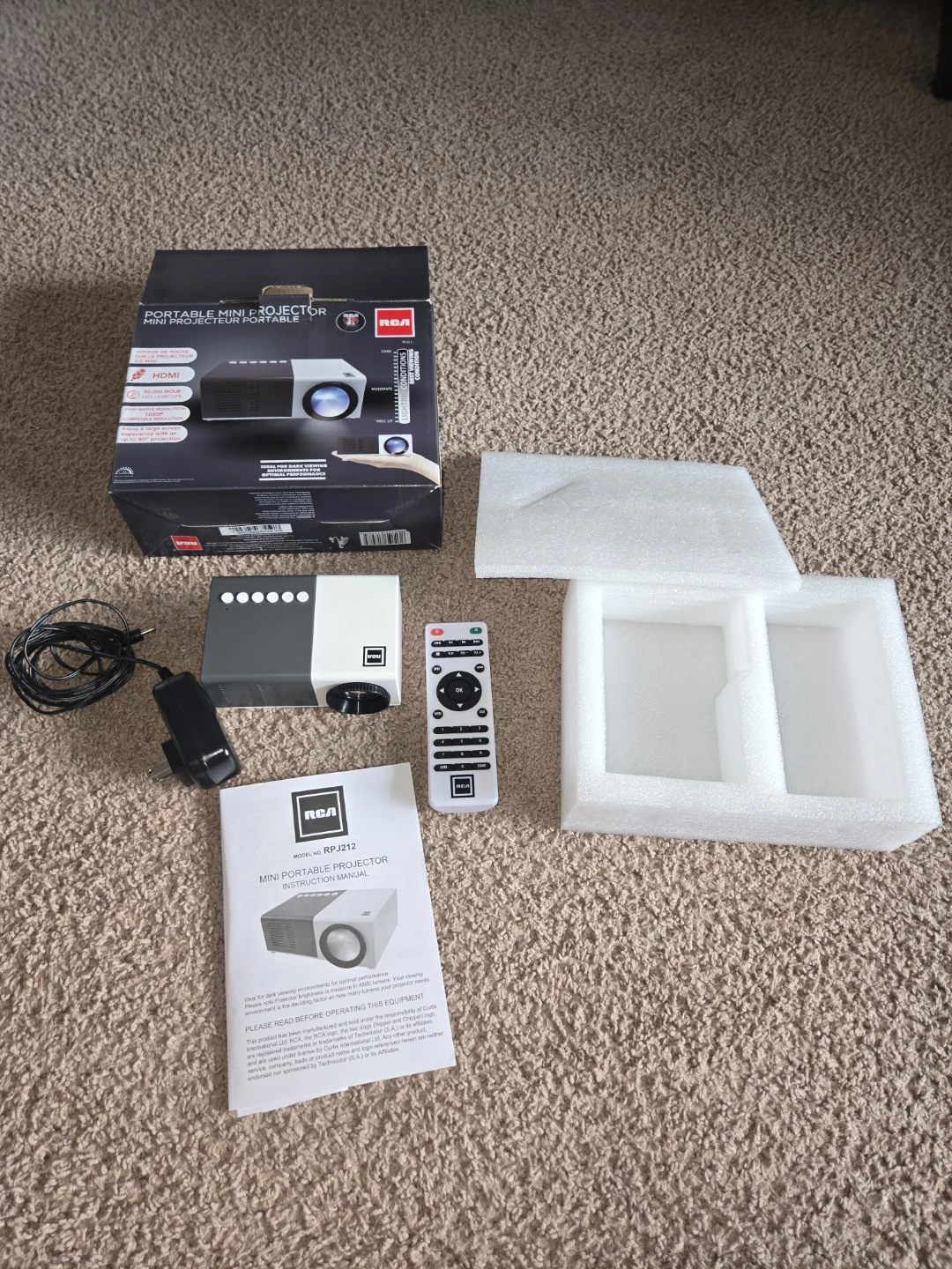 RCA Portable Mini Projector - photo 3
