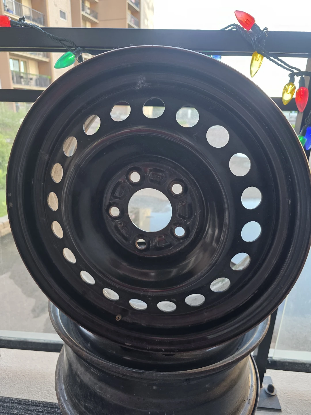 Set of 4 Steel Wheels Rims