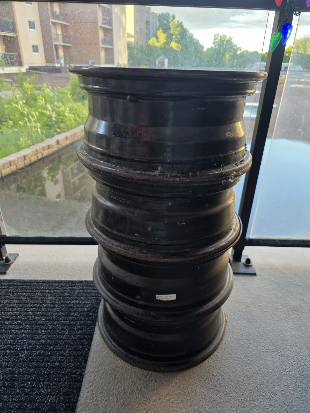 Set of 4 Steel Wheels Rims - photo 2