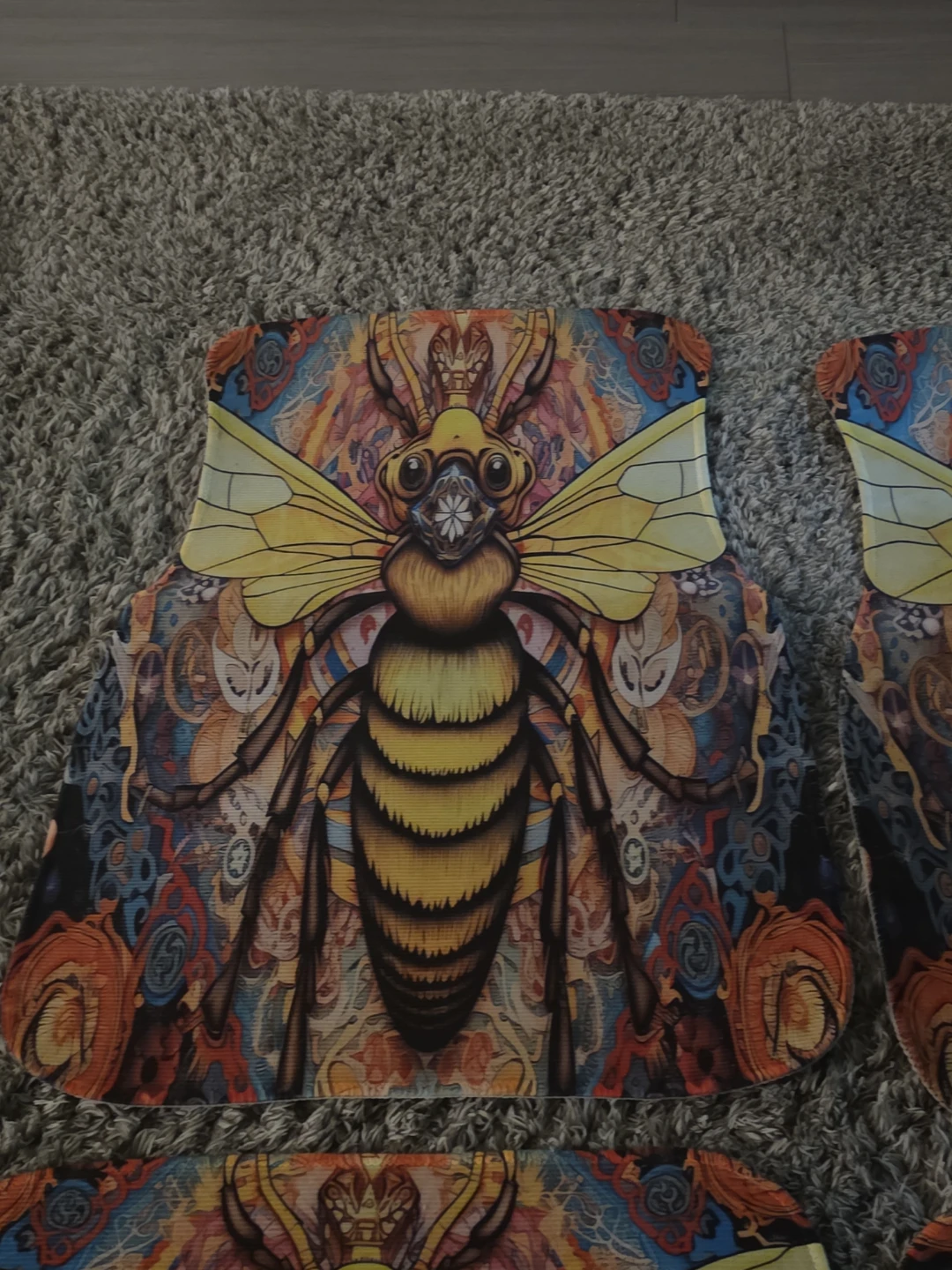 Set of 4 HoneyBee Car Mats - photo 5