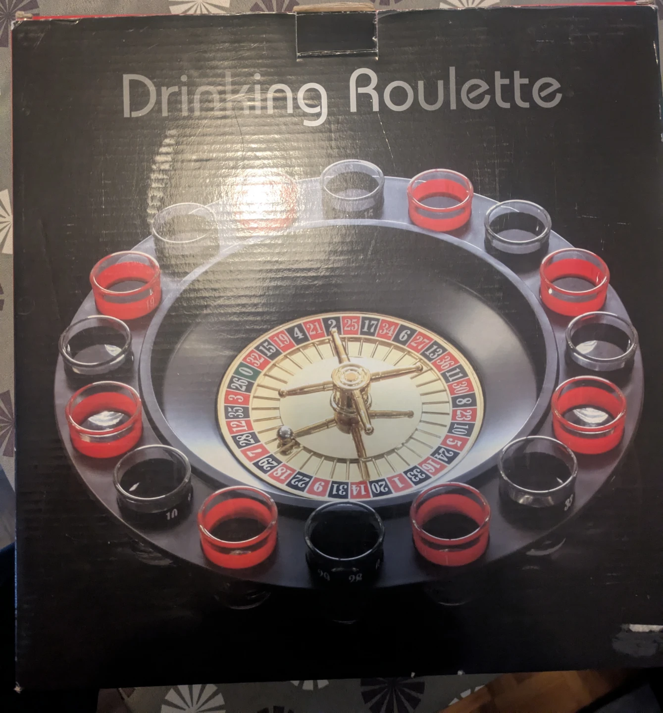 Drinking Roulette Game Set