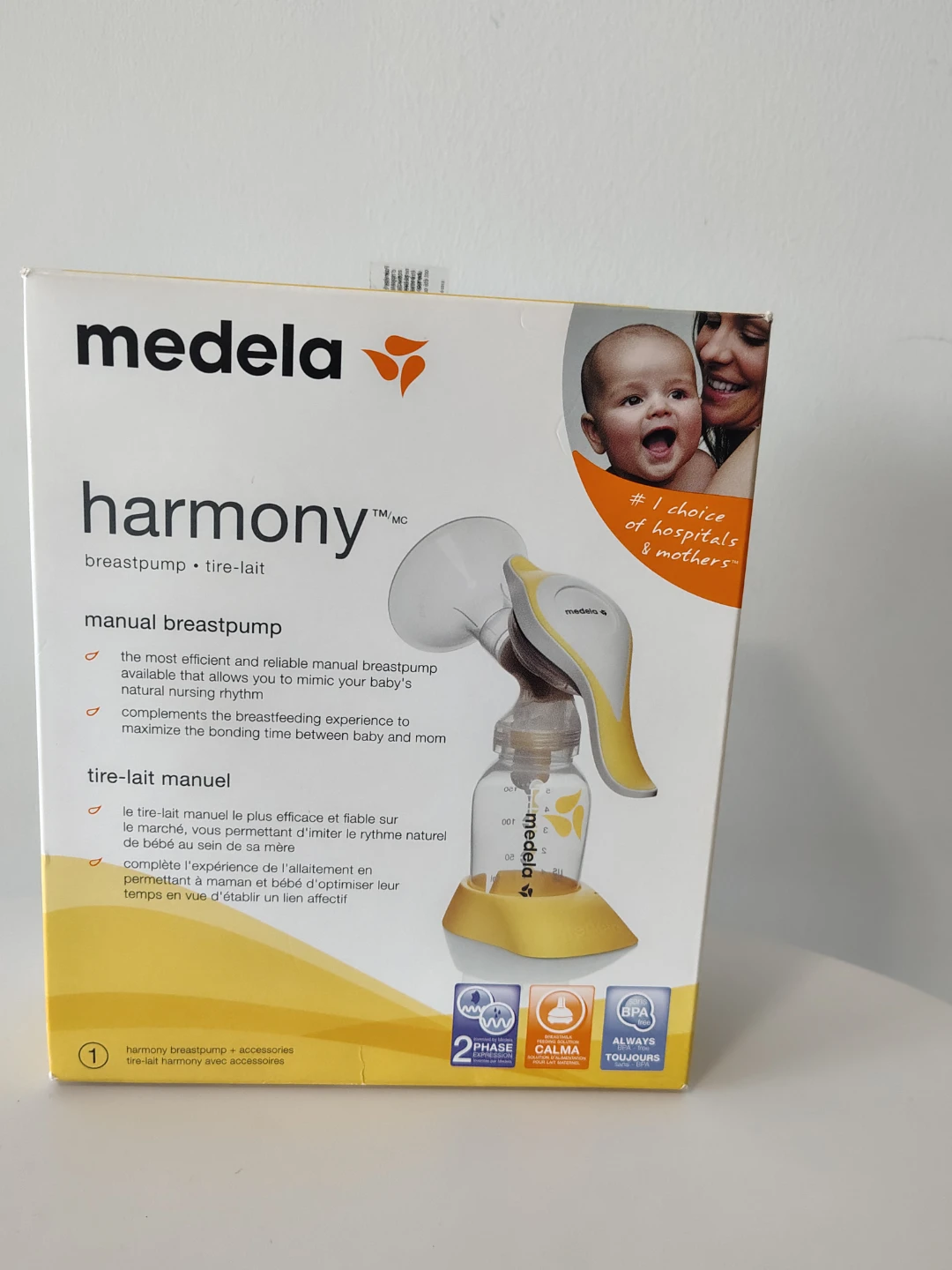 Medela Harmony manual breastpump