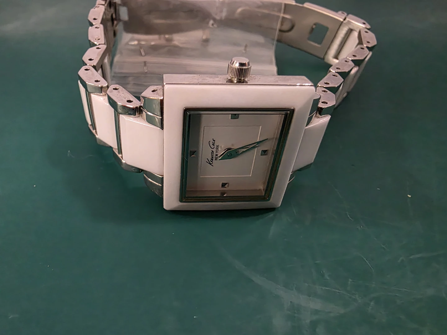 Kenneth Cole NY Women's Quartz Watch White Ceramic Bracelet - photo 3