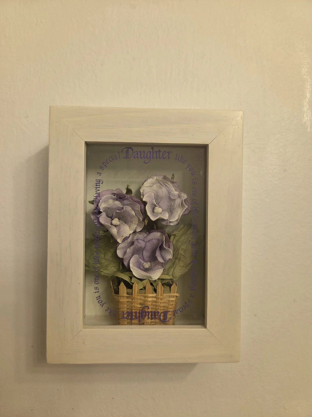 Set of 2 Framed Floral Display for Daughter - photo 3