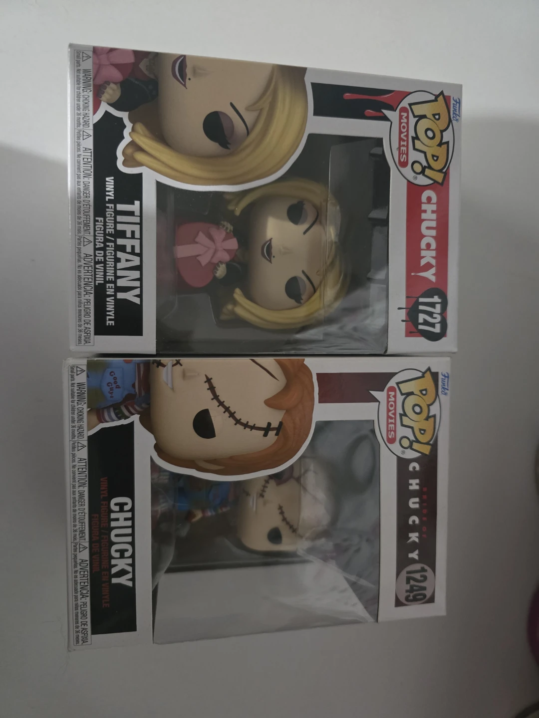 Funko Pop! Chucky & Tiffany Vinyl Figures