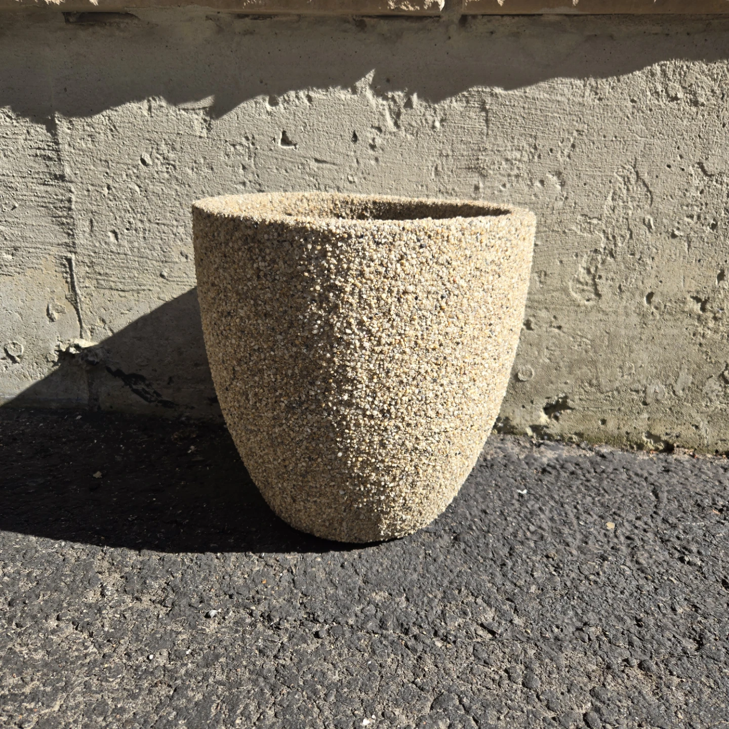 12 x 12 INCHES Textured Outdoor Planter Pot