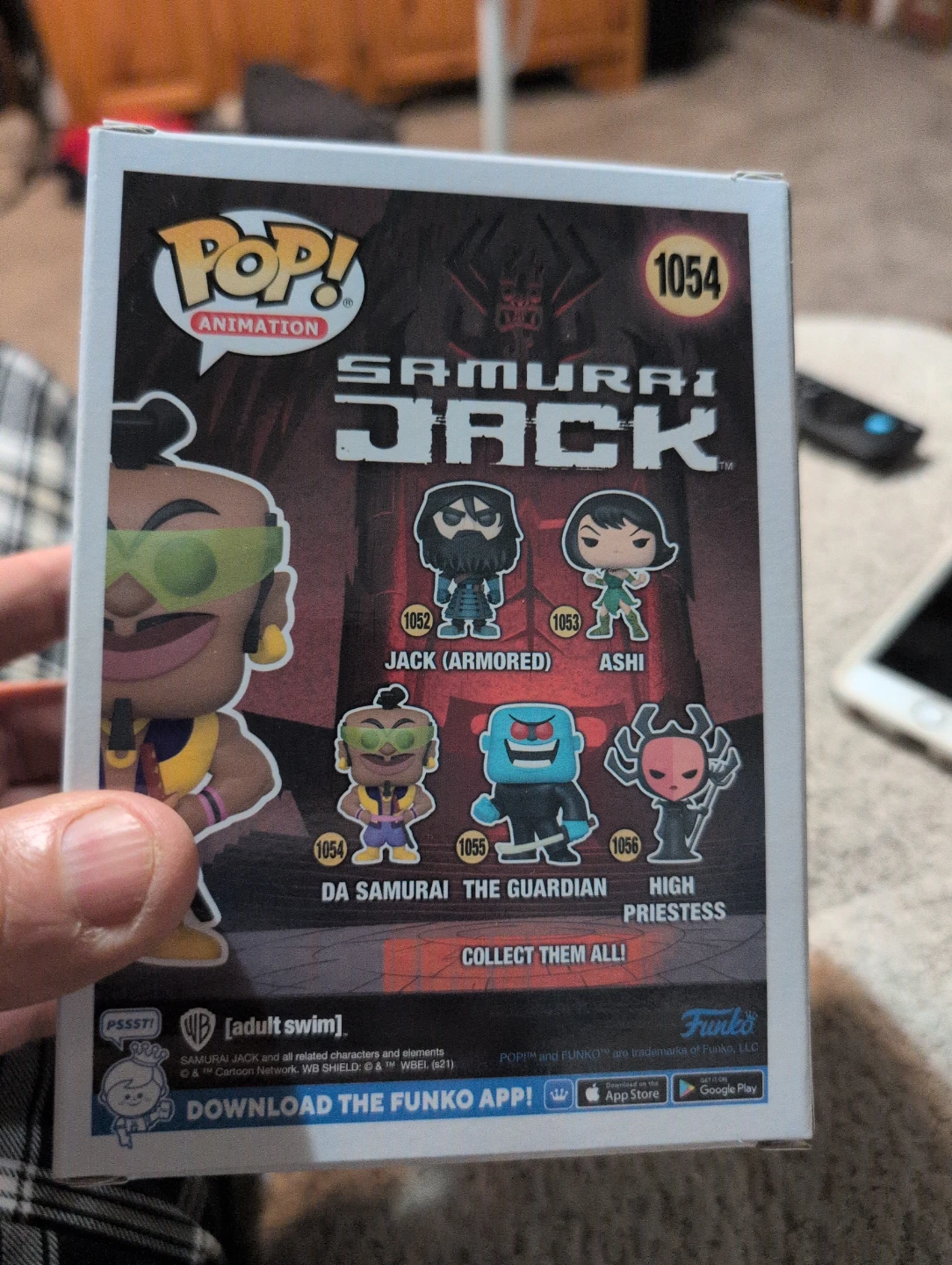 Funko Pop! Animation Samurai Jack Da Samurai #1054 Vinyl Figure - photo 2