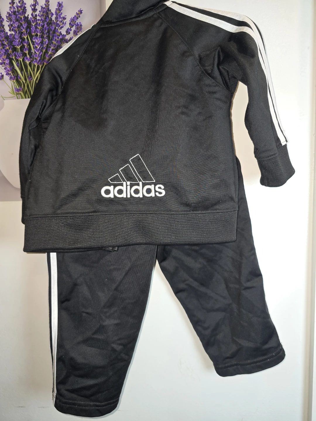 Adidas Tracksuit Set - Black/White - photo 4