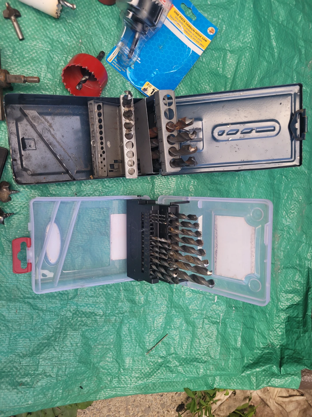 Lot Drill and Router Bit Assortment and Hole Saw Set - photo 2