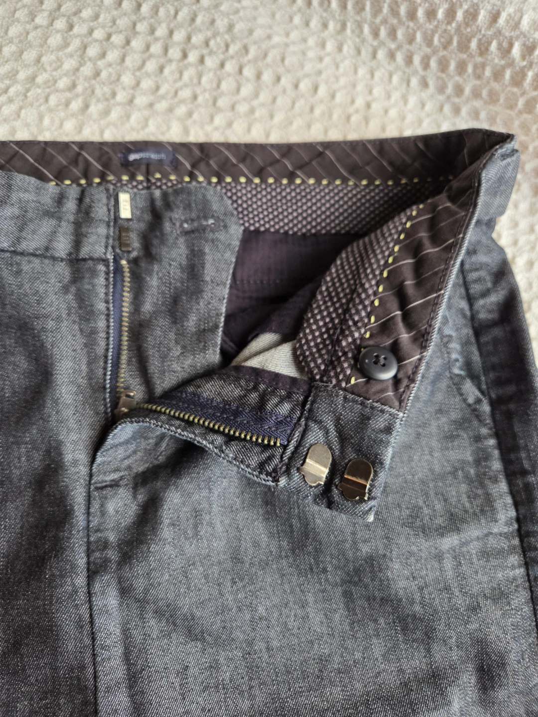 GAP Stretch Denim Skirt Size 4 Straight Casual - photo 4
