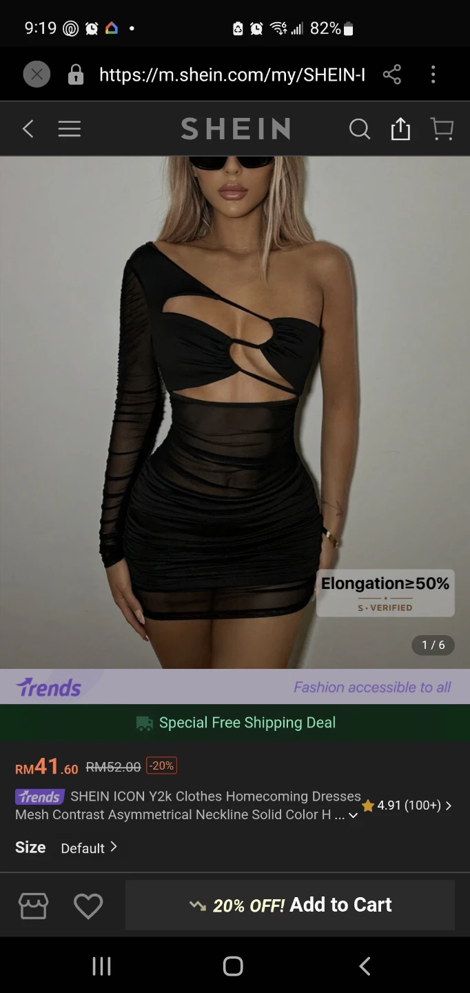Shein Stretchy Dress XS - photo 2