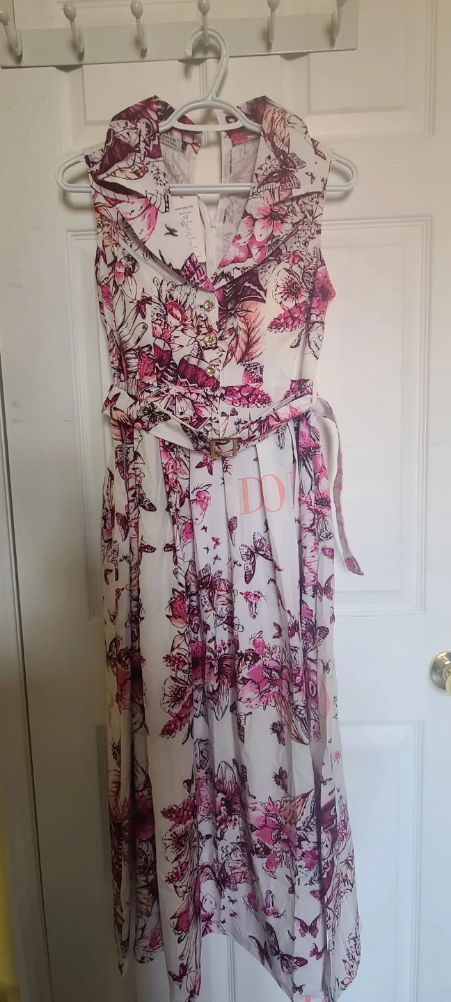 Summer Floral Print Dress