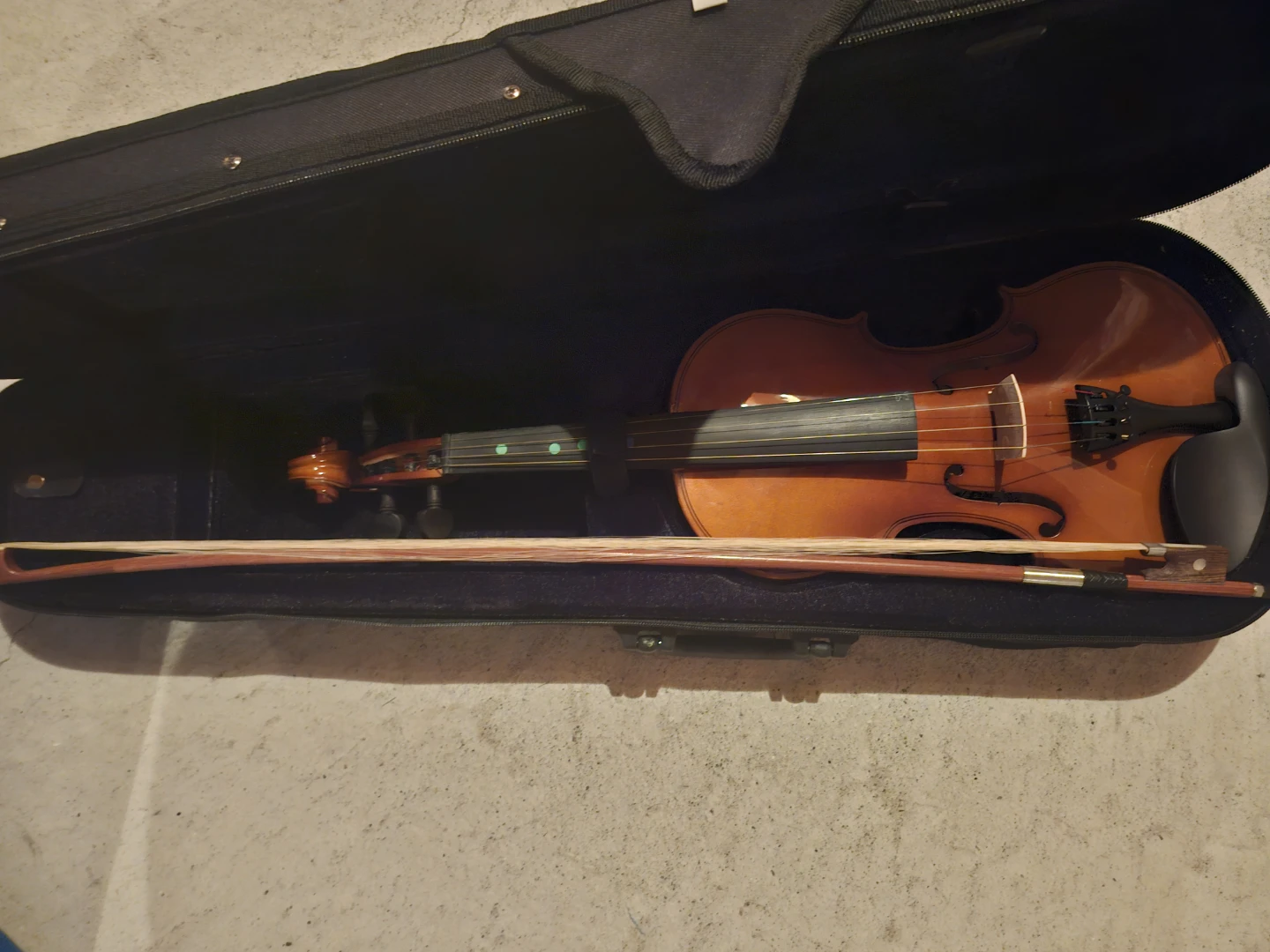 Violin with Case and Tuner - photo 2