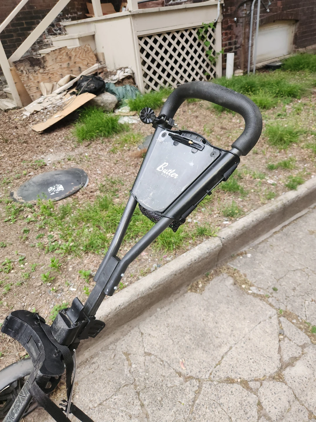 The Legend Butter 3-Wheel Golf Push Cart - photo 2