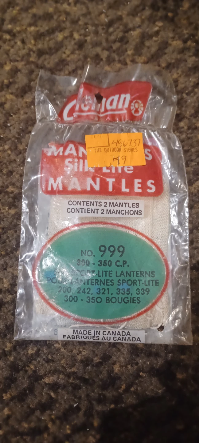 Coleman mantles