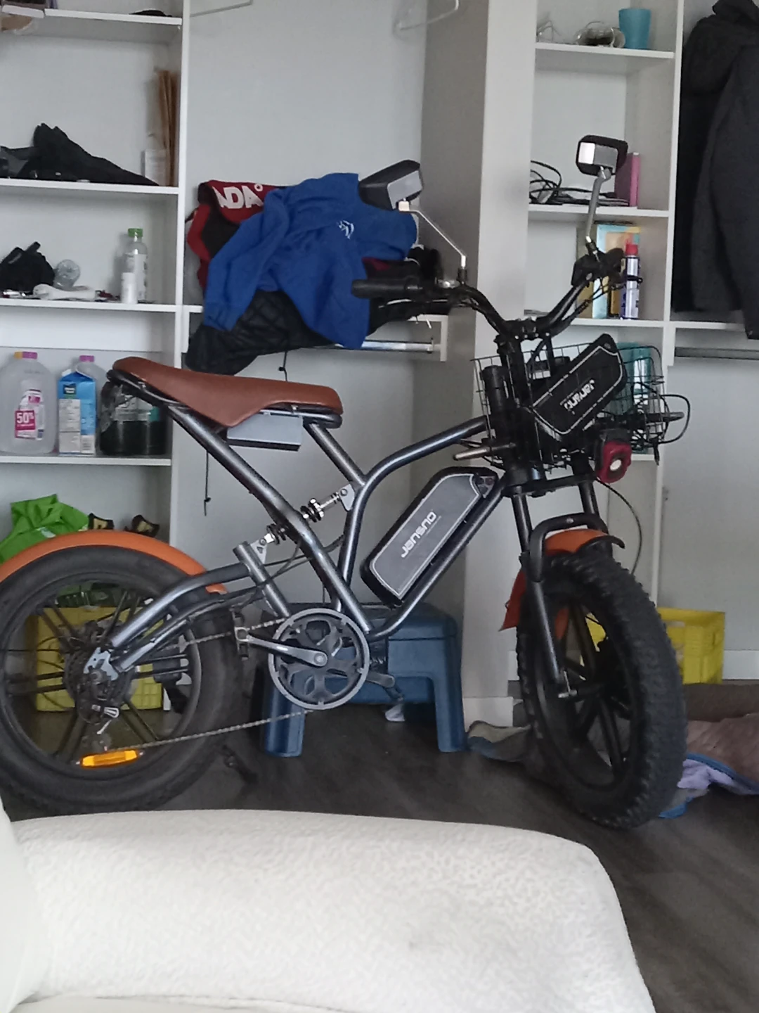 JENSHO Electric Fat Tire Bike