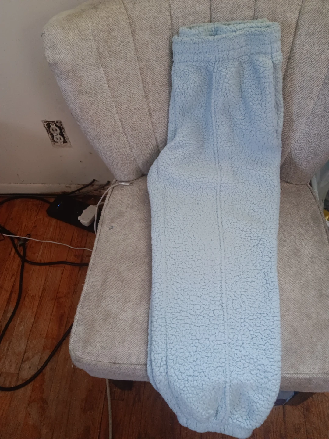 Light Blue Fleece Pants - photo 2