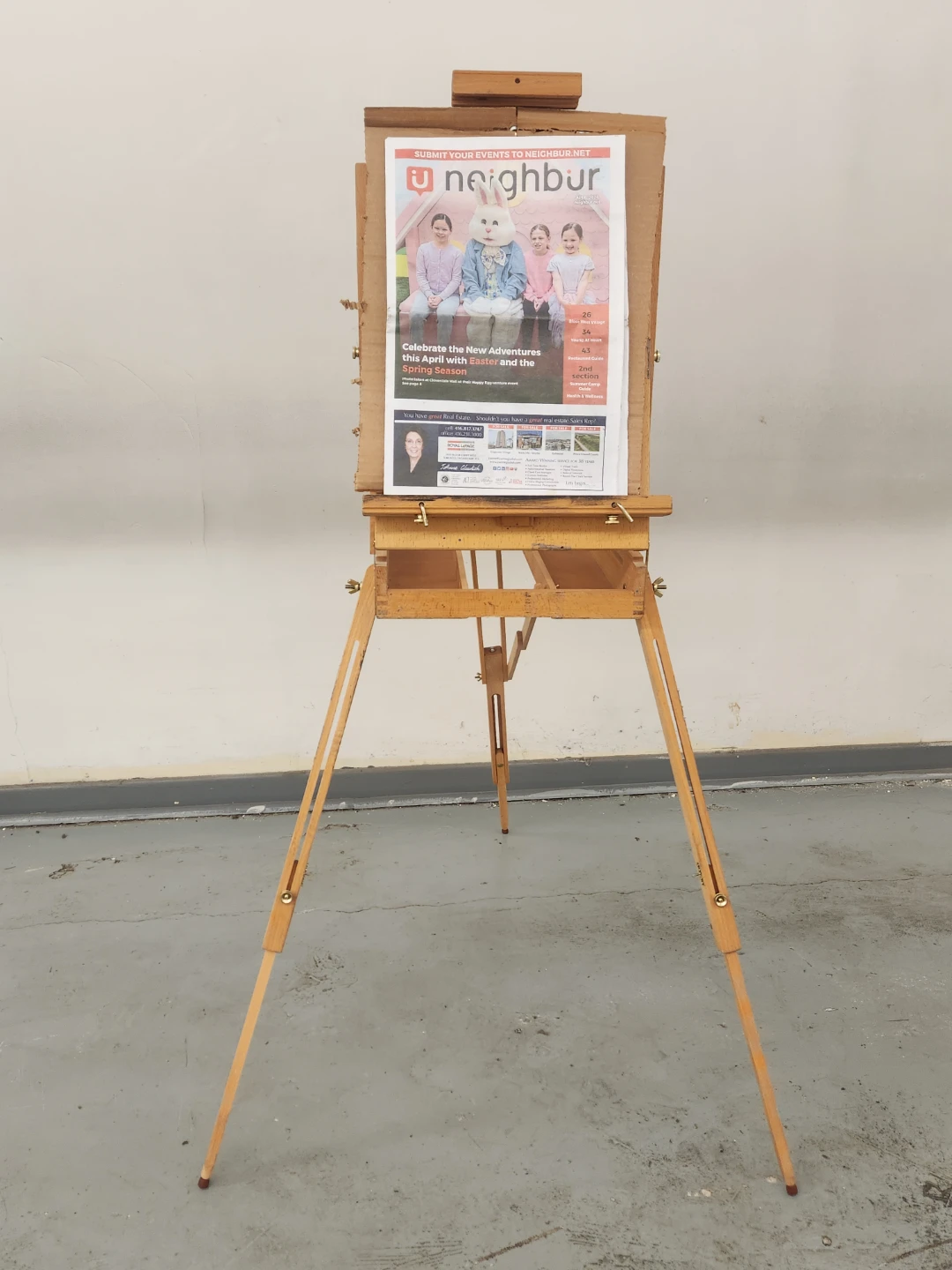 Wooden Art Easel - photo 2