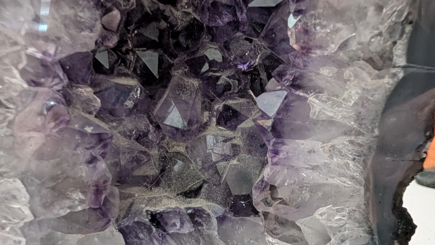 Amethyst Geode Display Piece - photo 4
