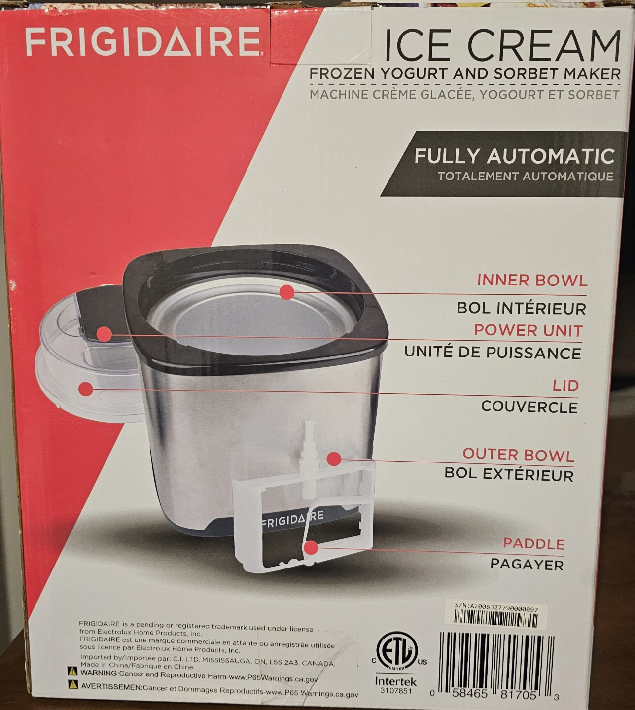 NEW - Frigidaire 2.0 Quart Ice Cream Maker - photo 3