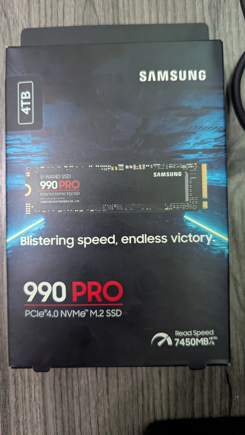 BRAND NEW SEALED - Samsung 990 PRO 4TB NVMe M.2 SSD