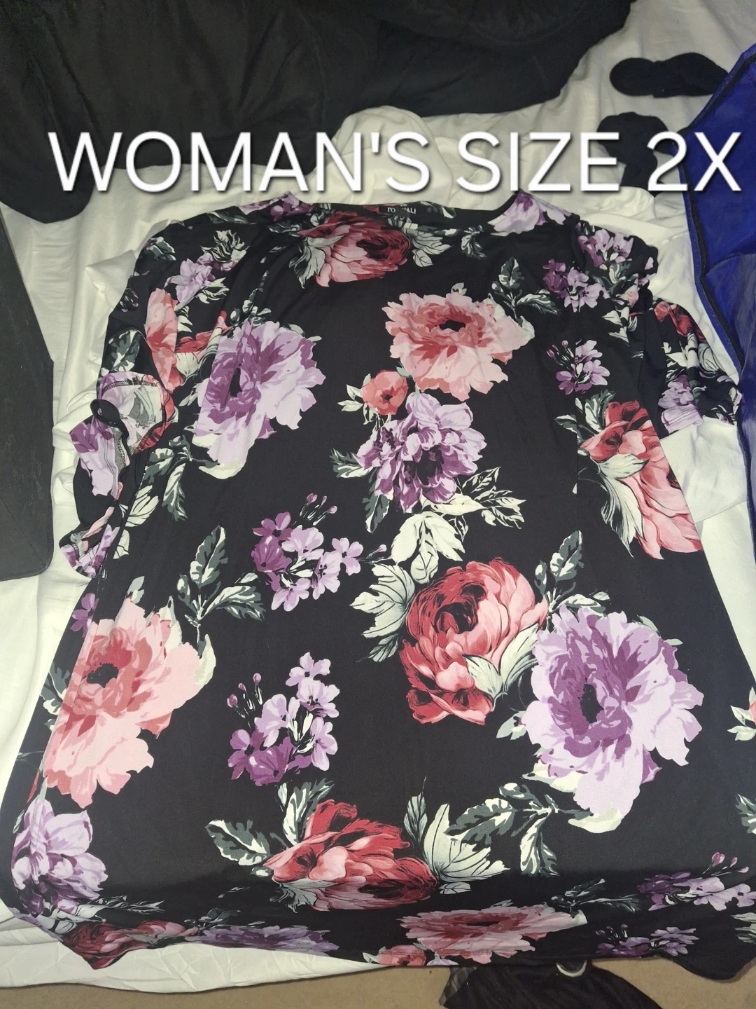 Woman's Floral Print dress Size 2X