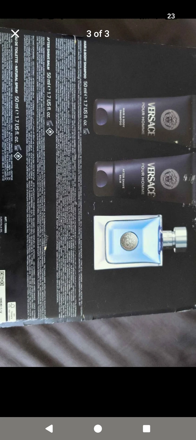 Versace Pour Homme Eau de Toilette Gift Set