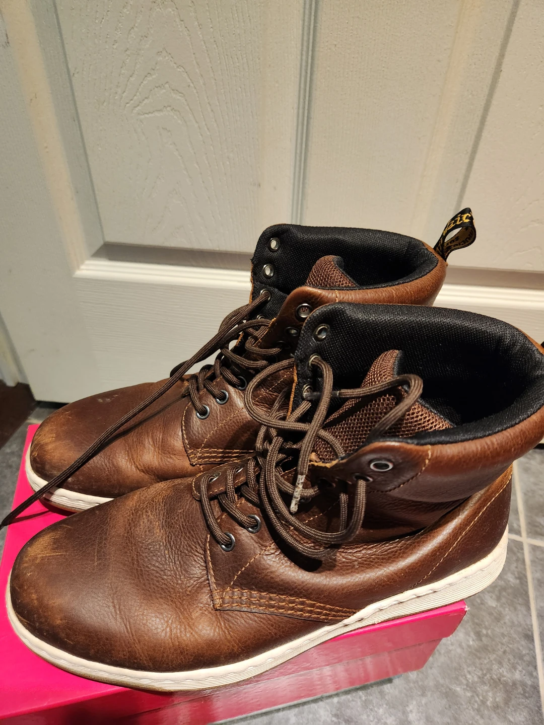 Dr. Martens Brown Leather Boots - photo 2