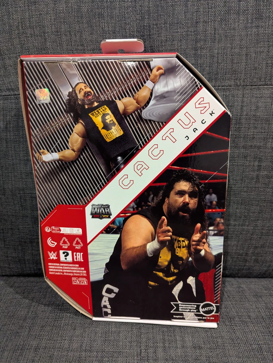 WWE Cactus Jack Ultimate Edition Action Figure - photo 2