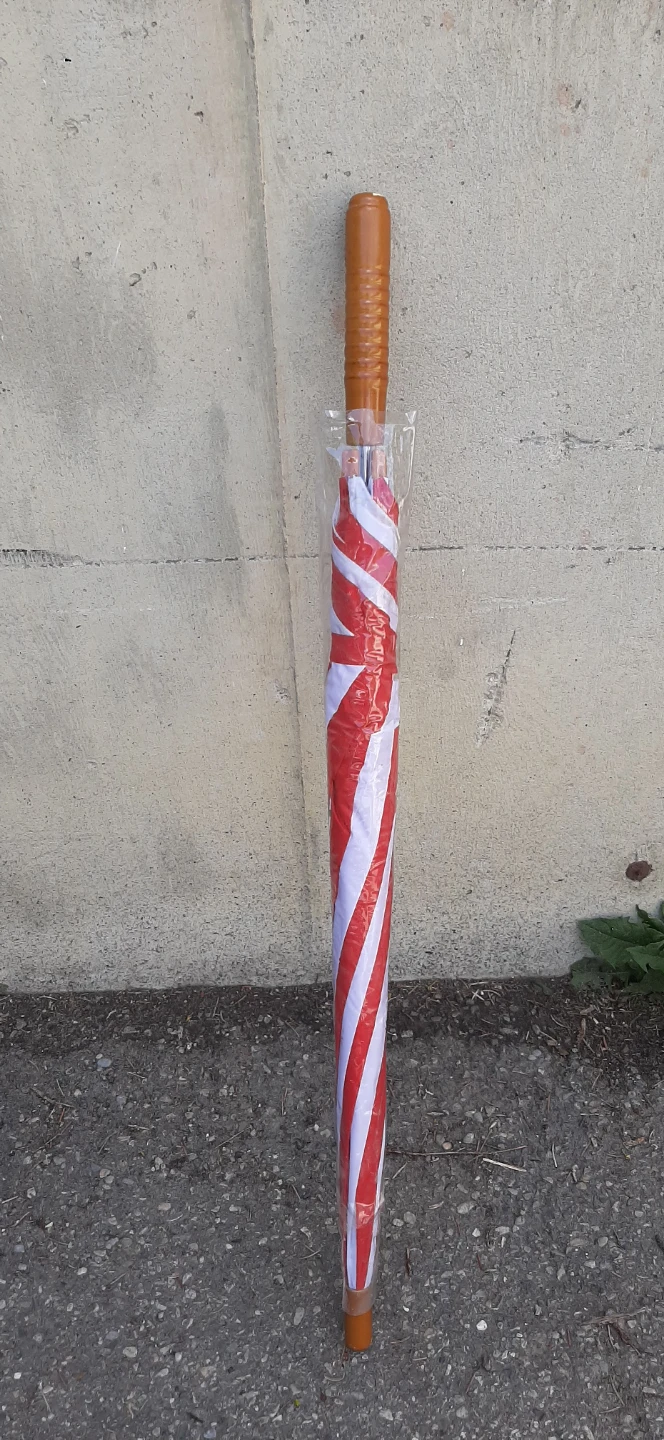 Golf Umbrella - Red and White - photo 2