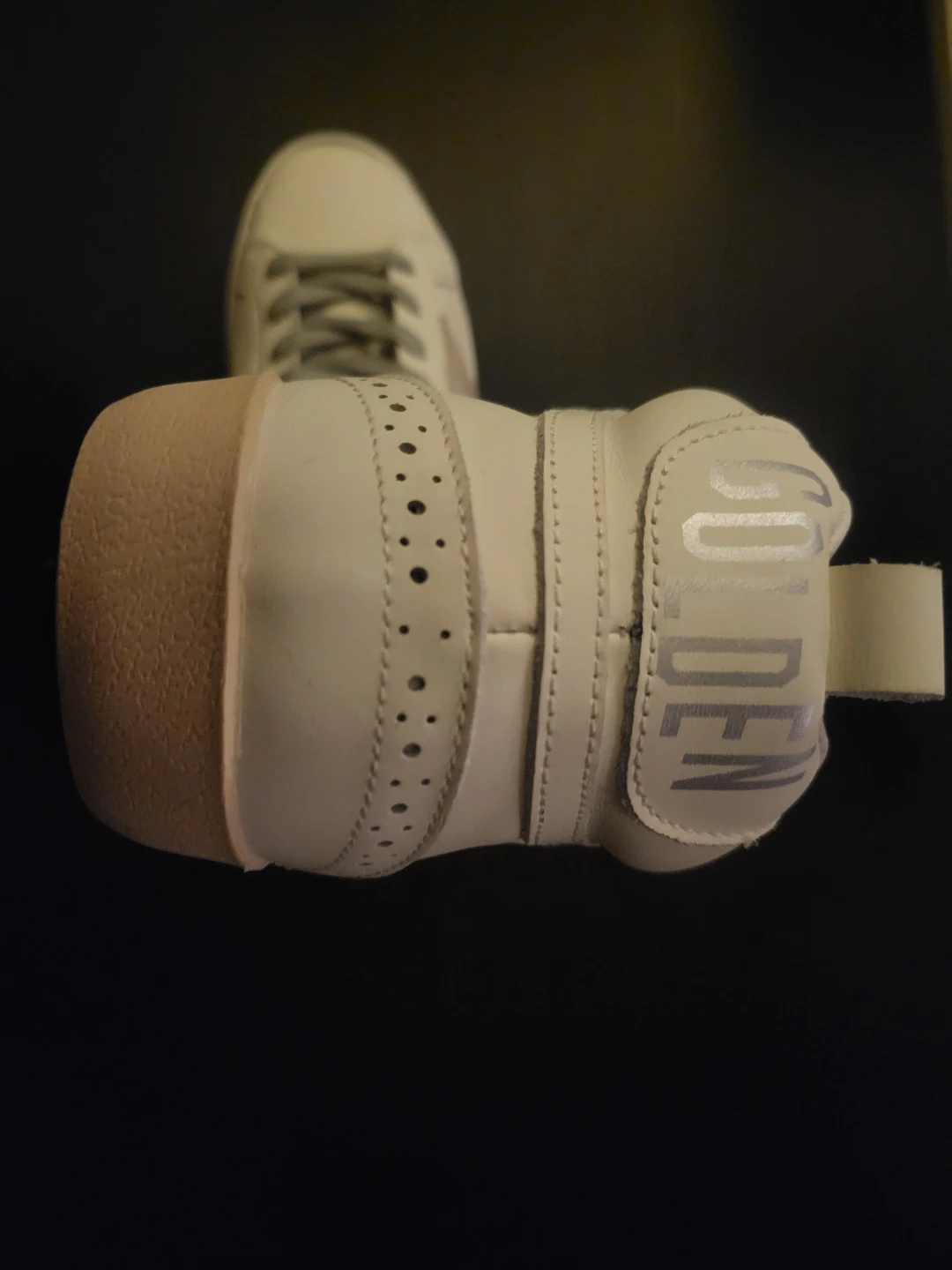 Golden Goose White Leather Sneakers - photo 4