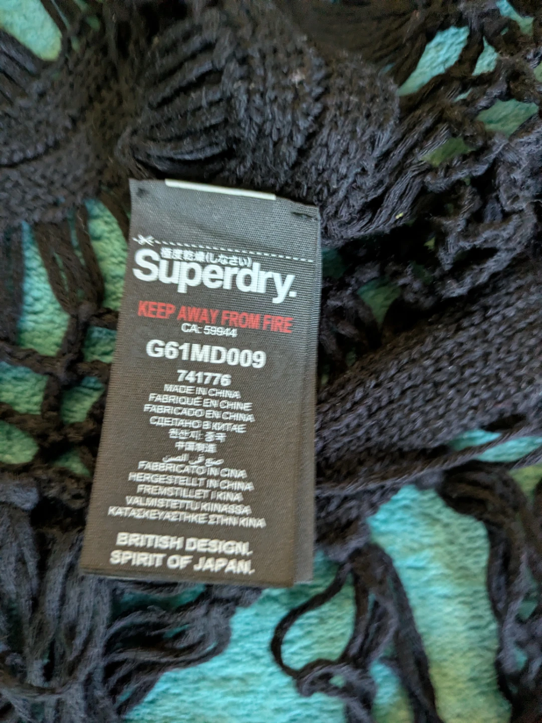 Superdry Black Crochet Festival Cardigan - photo 3
