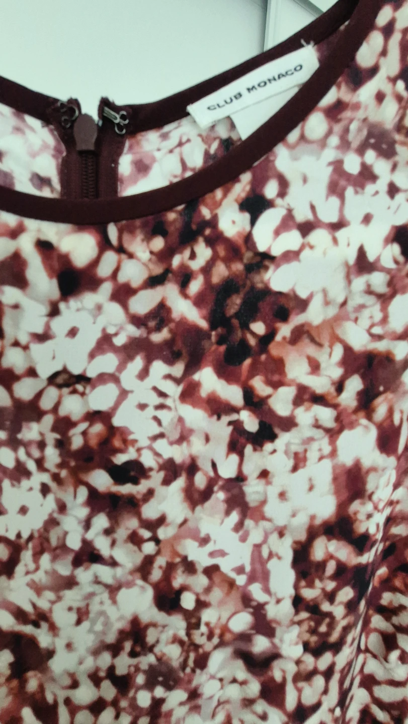 Silk dress - Club Monaco - size 2 - photo 2