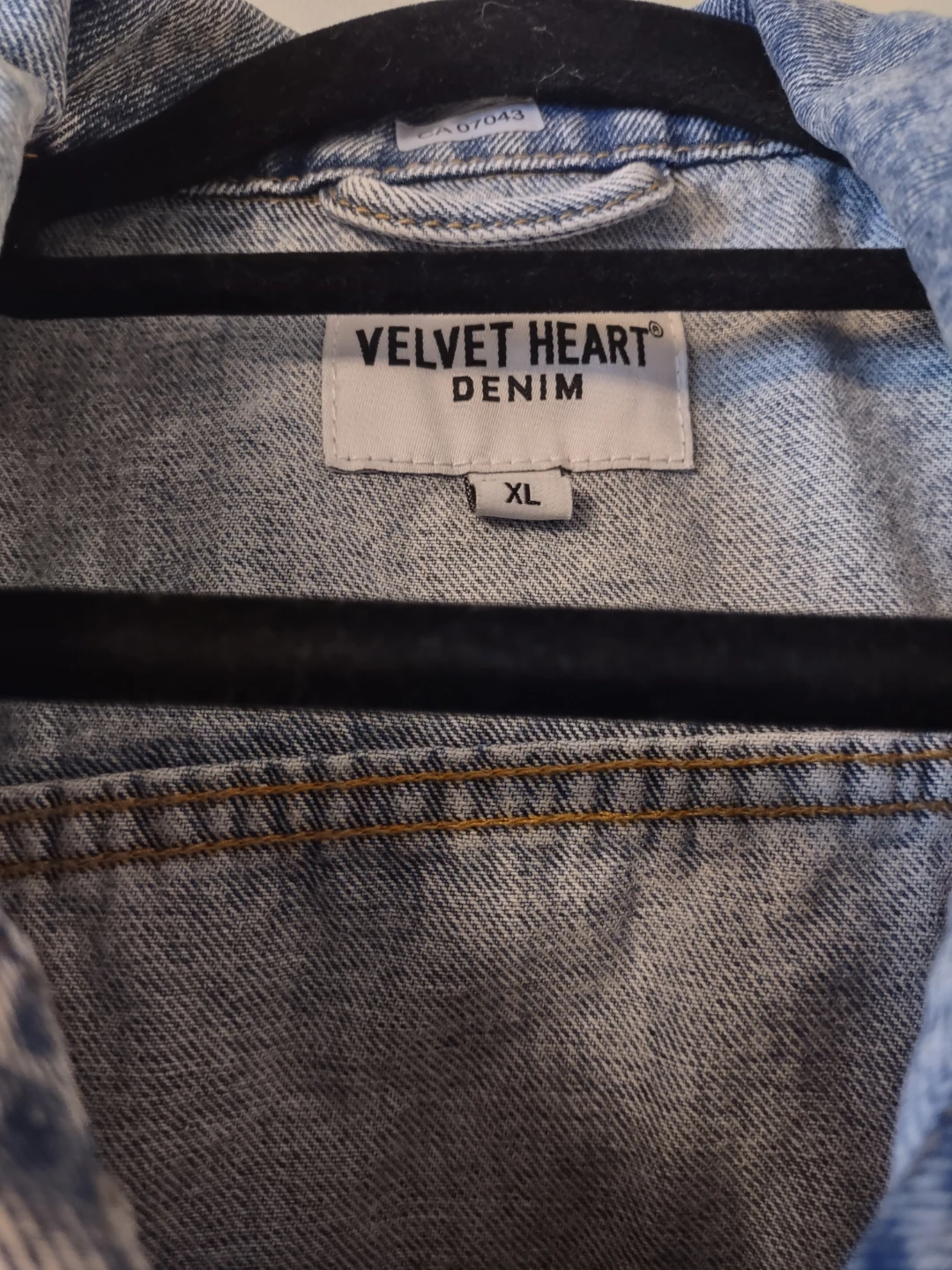 (NEW) Velvet Heart Denim Vest XL unisex - photo 4
