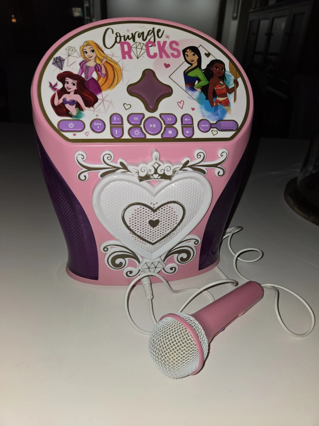 Disney Princess Courage Rocks Karaoke Machine