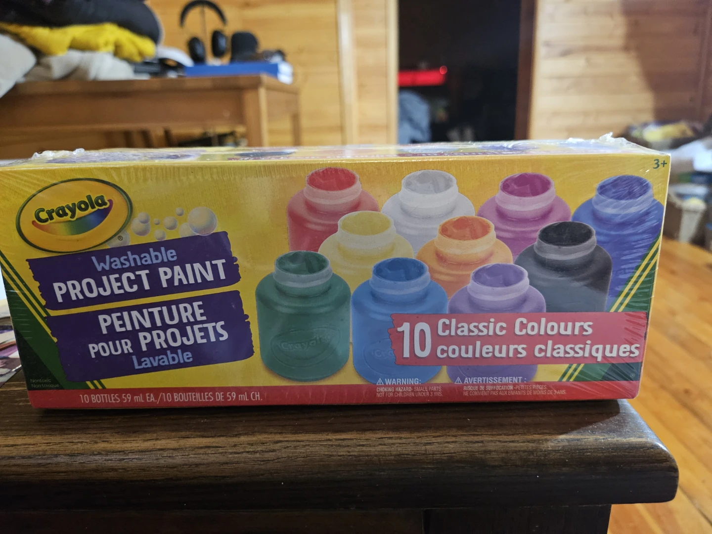 Crayola Washable Project Paint - 10 Classic Colours