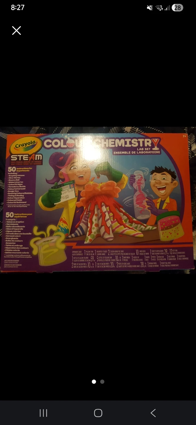 BRAND NEW - Crayola Colour Chemistry STEAM Lab Set
