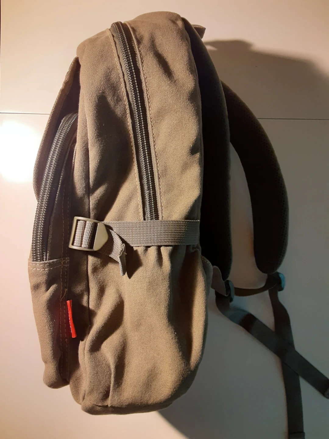 Navy Green Backpack | Simon - Canvas/Poly Blend - S: S/M - M/M - photo 2