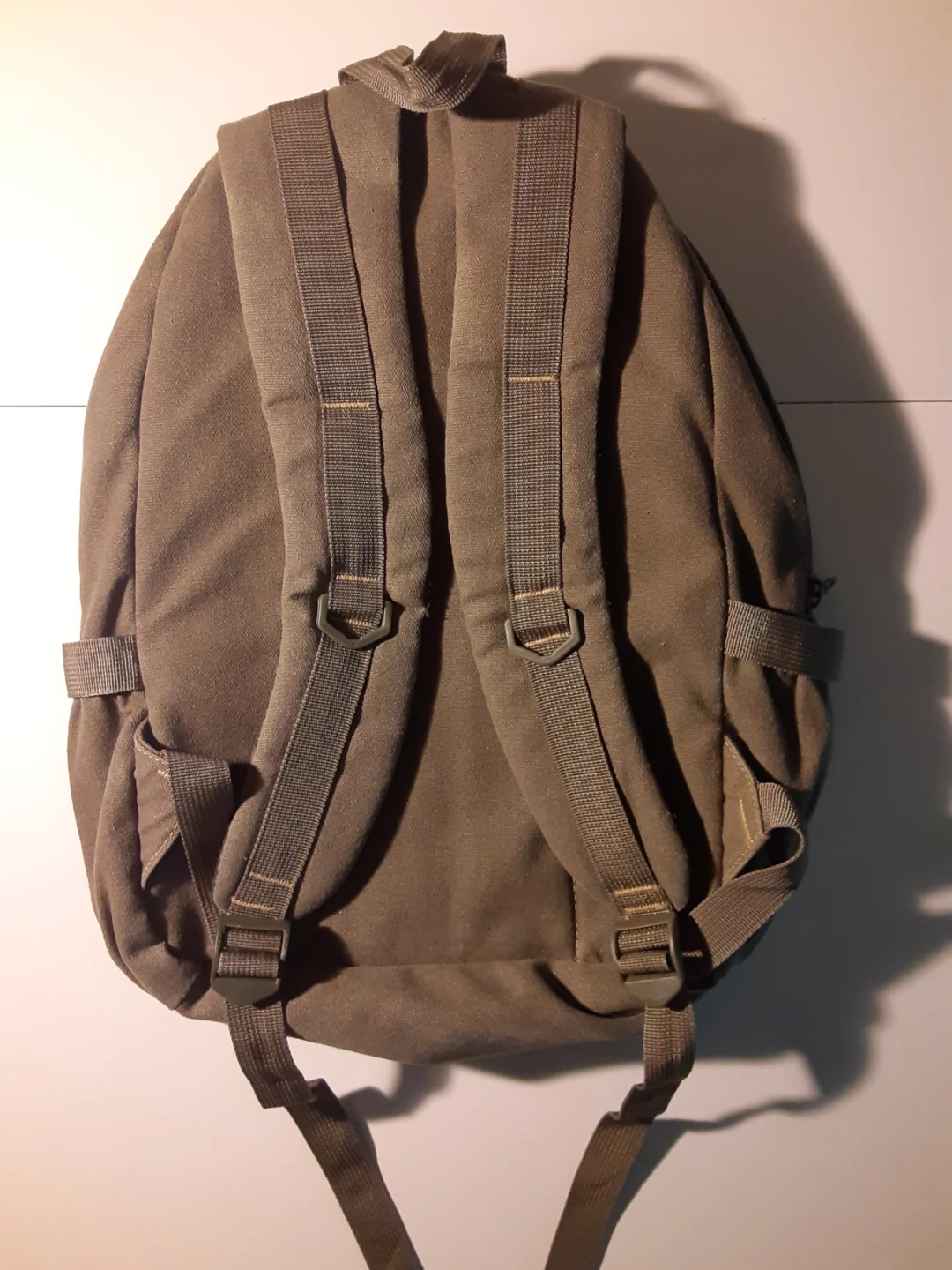 Navy Green Backpack | Simon - Canvas/Poly Blend - S: S/M - M/M - photo 3