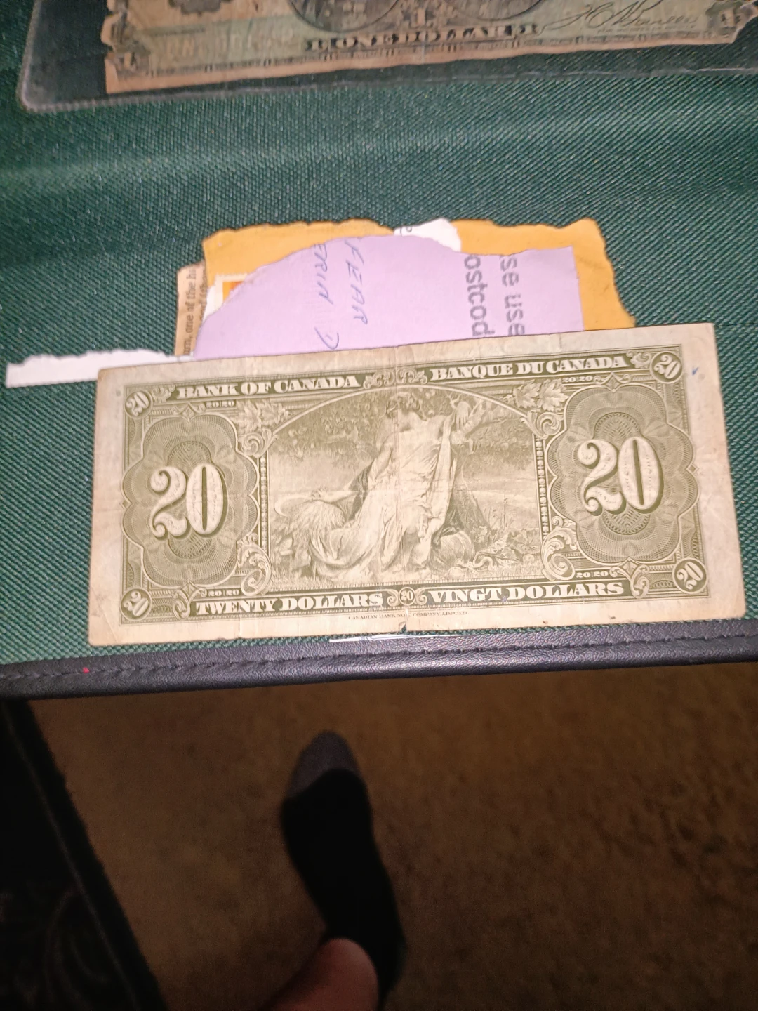 Bank of Canada Twenty Dollars Bill - photo 2