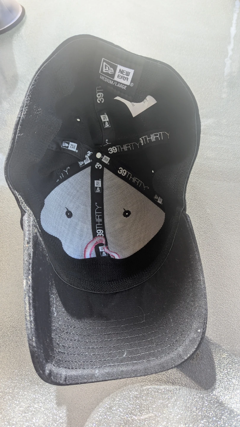 New Era 39THIRTY Black Baseball Cap Medium/Large - photo 2