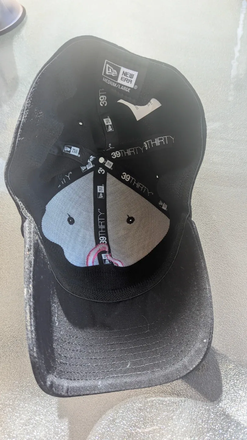 New Era 39THIRTY Black Baseball Cap Medium/Large - photo 2