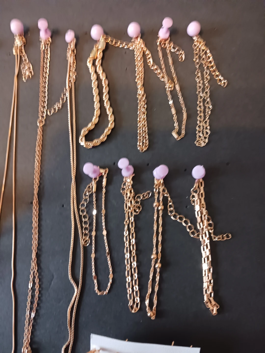 Gold-tone Jewellery Set - Necklaces & Earrings - photo 2