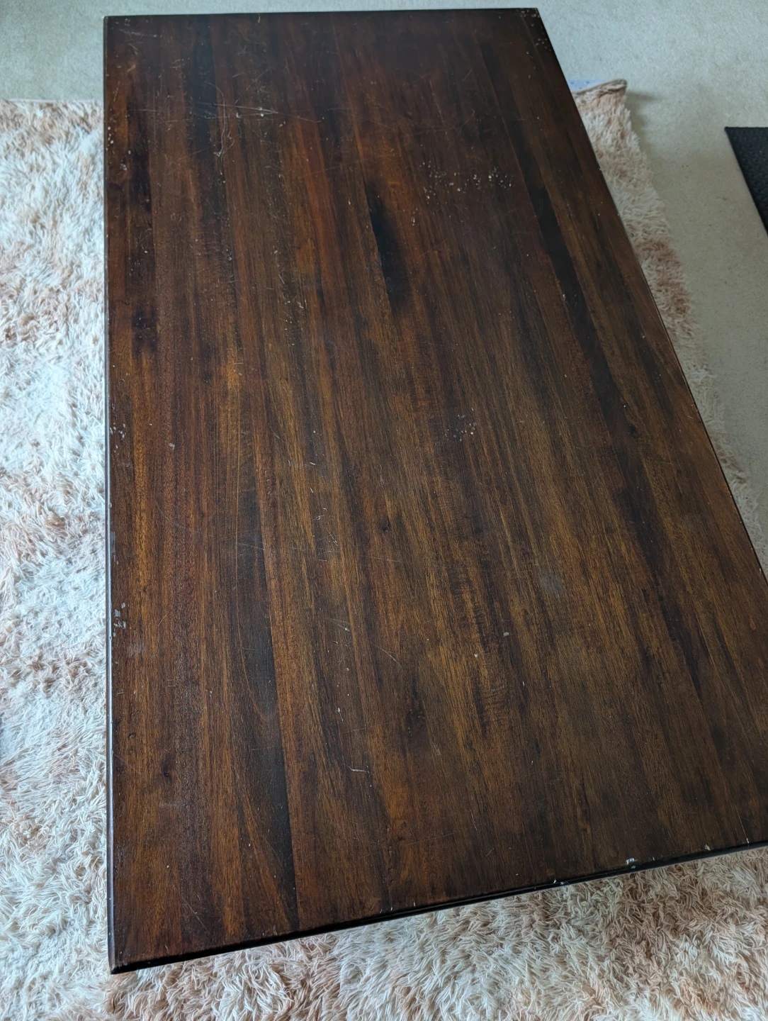 Dark Wood Coffee low Table - photo 2